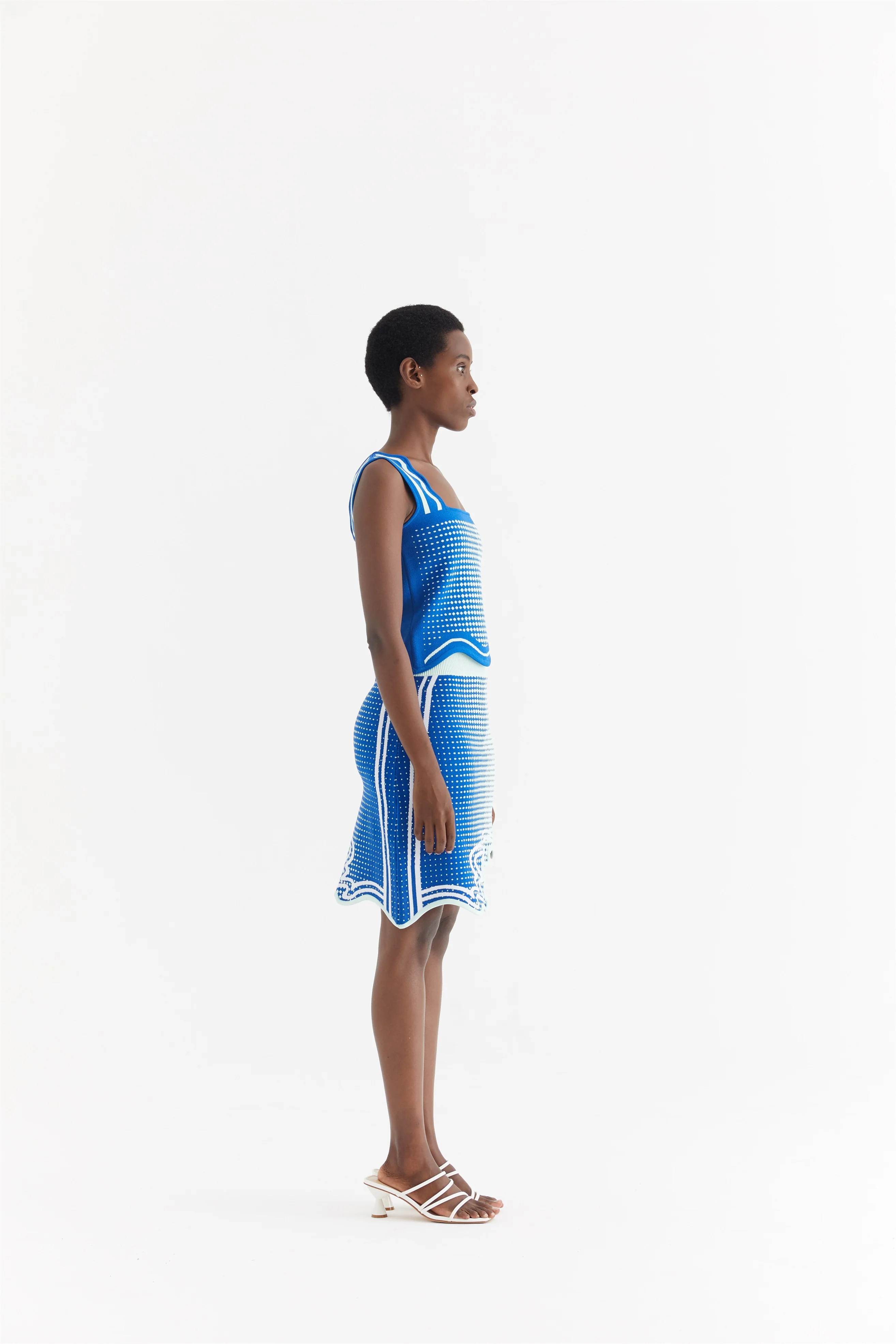 NOVA WAVY MINI SKIRT - Image 4