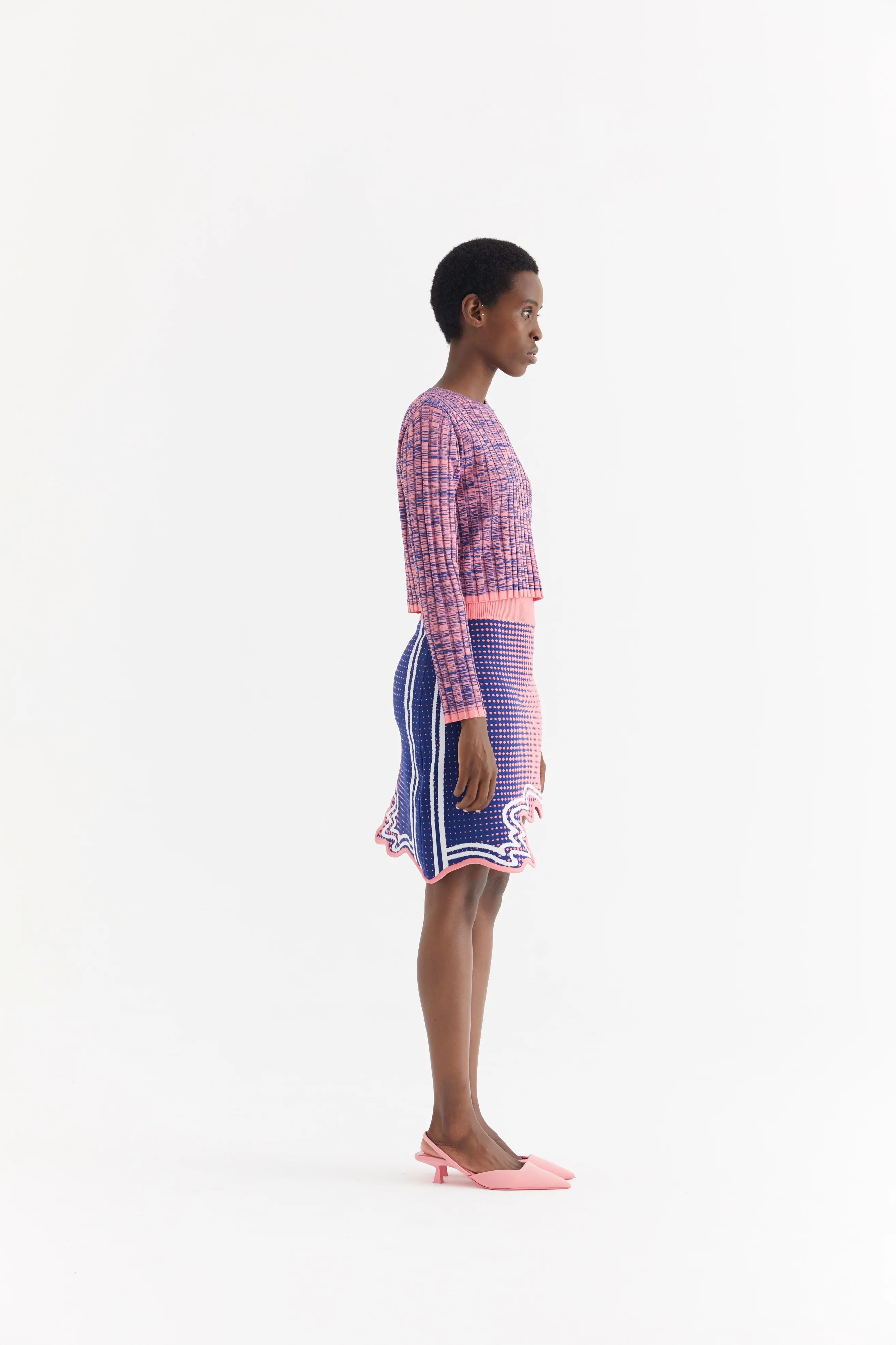 NOVA WAVY MINI SKIRT - Image 4